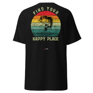 happy place fishing classic tee