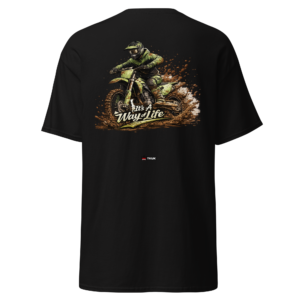 motocross way of life motorsport classic tee