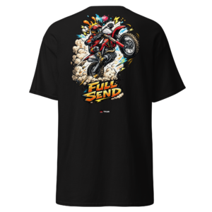 motocross full send classic tee