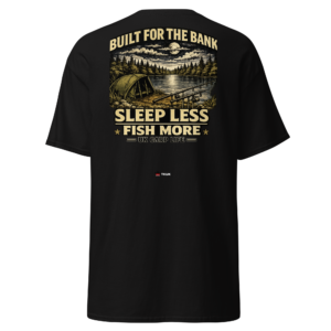 built for the bank carp fishing classic tee