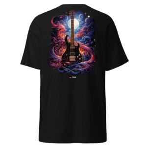 cosmic guitar music t shirt