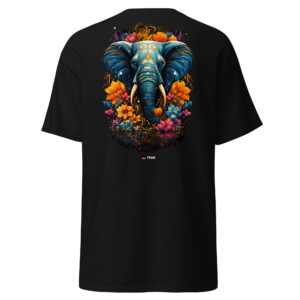 flower elephant t shirt