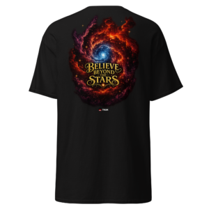 cosmos believe stars space t shirt