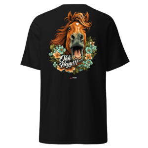 ohh hey funny horse t shirt