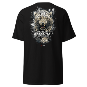 don’t be the prey leopard t shirt
