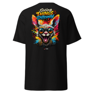 seeing things differently hare t shirt