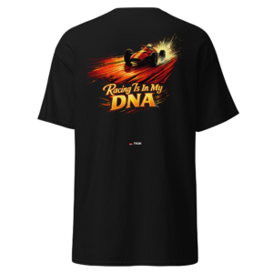 racing is in my dna race car t shirt