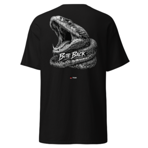 bite back snake t shirt