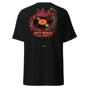city beats vinyl streets t shirt