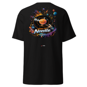 drop the needle vinyl record t shirt