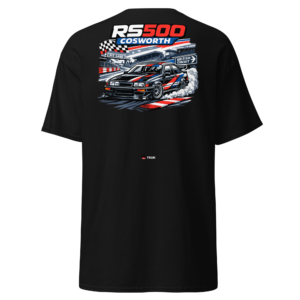 rs500 cosworth british motorsport t shirt