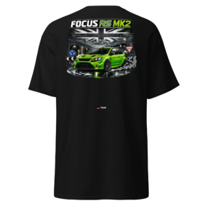 focus rs mk2 performance car t shirt