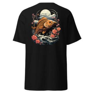 Koi Carp Water Flowers T-Shirt