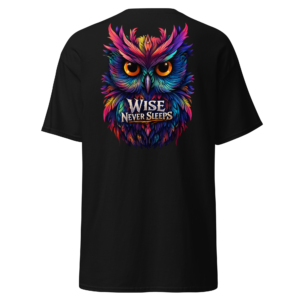 Wise Never Sleeps Owl T-Shirt