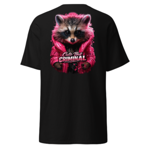 Cute But Criminal Raccoon T-Shirt
