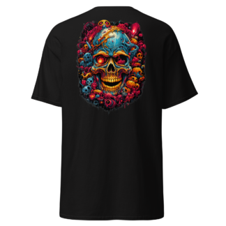 Neon Nightmare Skull T-Shirt