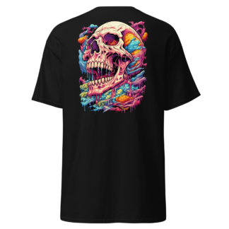 Pastel Drip Skull T-Shirt