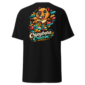 Capybara Cruisin’ Roller Skates T-Shirt