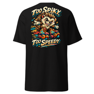 Too Spiky Too Speedy Hedgehog Skates T-Shirt