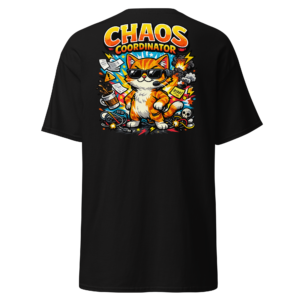 Chaos Coordinator Cat T-Shirt