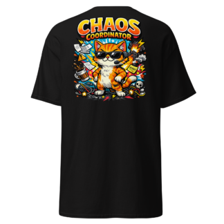 Chaos Coordinator Cat T-Shirt