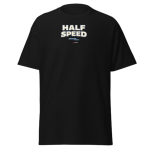 half speed minimalist t shirt