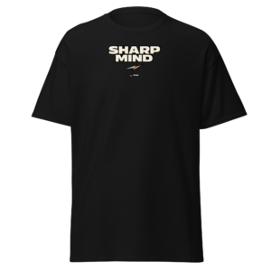 sharp mind minimalist t shirt