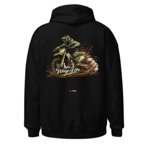 motocross way of life motorsport hoodie