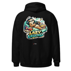 lazy legend hoodie