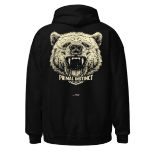 bear primal instinct hoodie