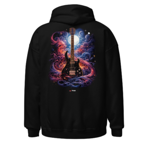cosmic guitar music hoodie