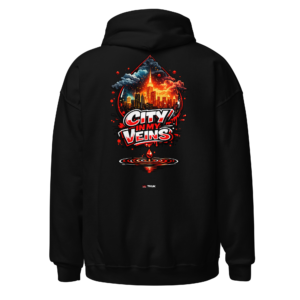 city in my veins hoodie