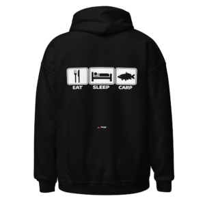 eat sleep carp fishing hoodie