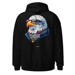 fearless eagle hoodie