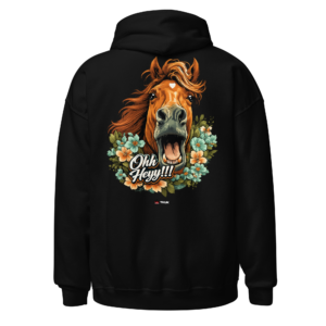 ohh hey funny horse hoodie