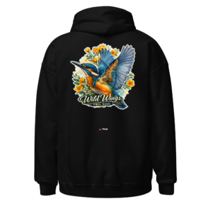 wild wings free soul kingfisher hoodie