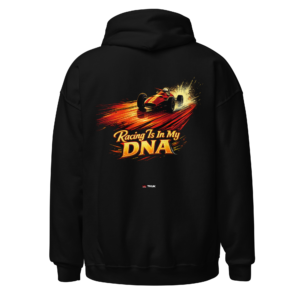 racing is in my dna race car hoodie