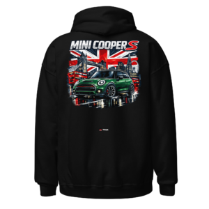 mini cooper s british motorsport hoodie