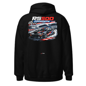 rs500 cosworth british motorsport hoodie