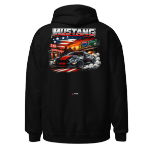 mustang american muscle car hoodie