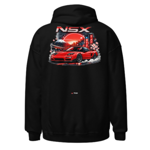 nsx japanese supercar hoodie
