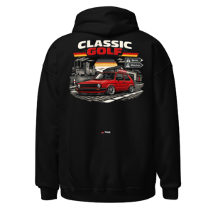 classic golf retro german car hoodie