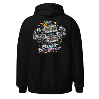 Robot Built Different Hoodie