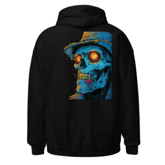 Zombie Skull Hat Hoodie
