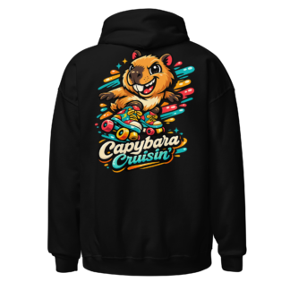 Capybara Cruisin’ Roller Skates Hoodie