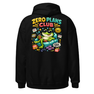 Zero Plans Club Frog Hoodie