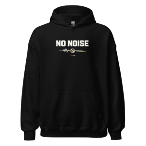 no noise minimalist hoodie