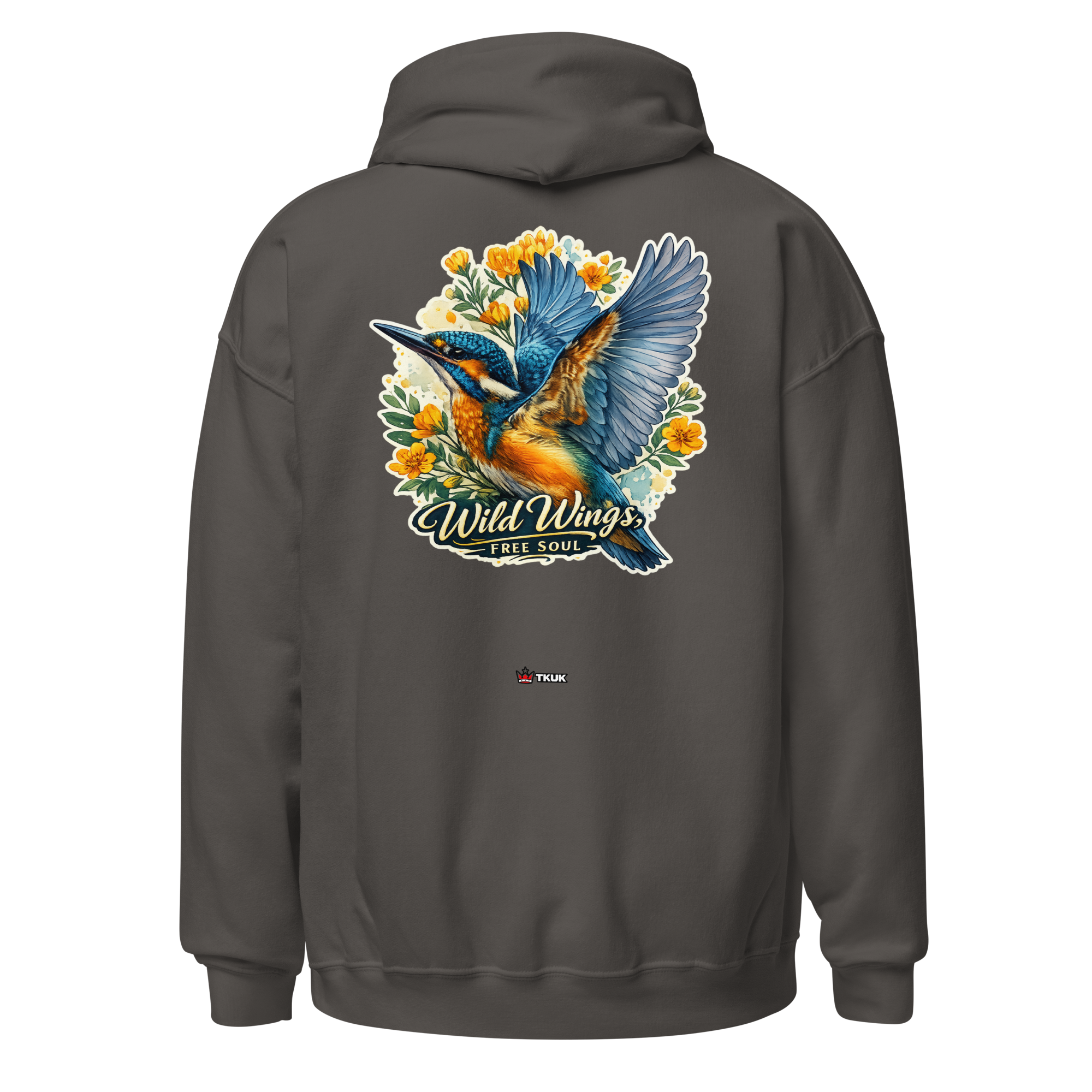 wild wings free soul kingfisher hoodie